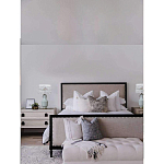 Настольная лампа с принтом на белом тканевом абажуре Roof Garden Lamp варинант исполнения - 6 | Loft Concept в Липецке