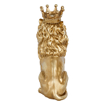Статуэтка лев с детализированной гривой и изящной короной Lion Crown  варинант исполнения - 3 | Loft Concept в Липецке