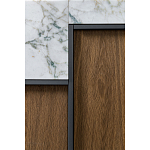 Кухонный гарнитур из массива дуба и камня Ratio Dada Engenereed варинант исполнения - 9 | Loft Concept в Липецке