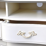 ТВ-тумба из массива дерева в стиле прованс Montmartre Provence TV Stand варинант исполнения - 3 | Loft Concept в Липецке