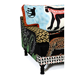 Большой Трехместный Диван с цветным принтом Qalakabusha Large Sofa варинант исполнения - 4 | Loft Concept в Липецке