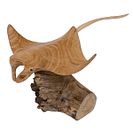 Статуэтка из дерева скат Animals of the World варинант исполнения - 1 | Loft Concept в Липецке