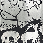 Обои ручная роспись в стиле Арт-деко Rateau Original colourway on Electrum gilded paper варинант исполнения - 2 | Loft Concept в Липецке