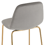 Барный стул на золотистых ножках VENDRAMIN Grey варинант исполнения - 7 | Loft Concept в Липецке