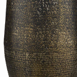 Торшер с фактурным массивным корпусом и тканевым цилиндрическим абажуром Textured Monolith варинант исполнения - 4 | Loft Concept в Липецке