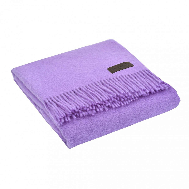 Плед DALIA 3827 Marzotto Violet Dusk ( фиолетовый сумрак ) в Липецке | Loft Concept 