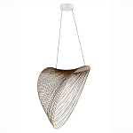 Подвесной светильник фигурный из деревянных прутьев Ecofriendly Light Source варинант исполнения - 3 | Loft Concept в Липецке