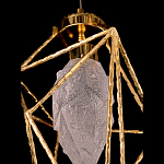 Подвесной светильник с плафоном в виде камня Embodiment варинант исполнения - 5 | Loft Concept в Липецке