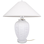 Настольная лампа керамическая с абажуром Valencia варинант исполнения - 2 | Loft Concept в Липецке