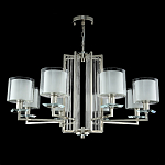 Люстра с 8-ю цилиндрическими плафонами из стекла Laurent варинант исполнения - 9 | Loft Concept в Липецке