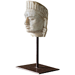 Декоративная статуэтка из мрамора Indian Tribal Chief Statuette варинант исполнения - 2 | Loft Concept в Липецке