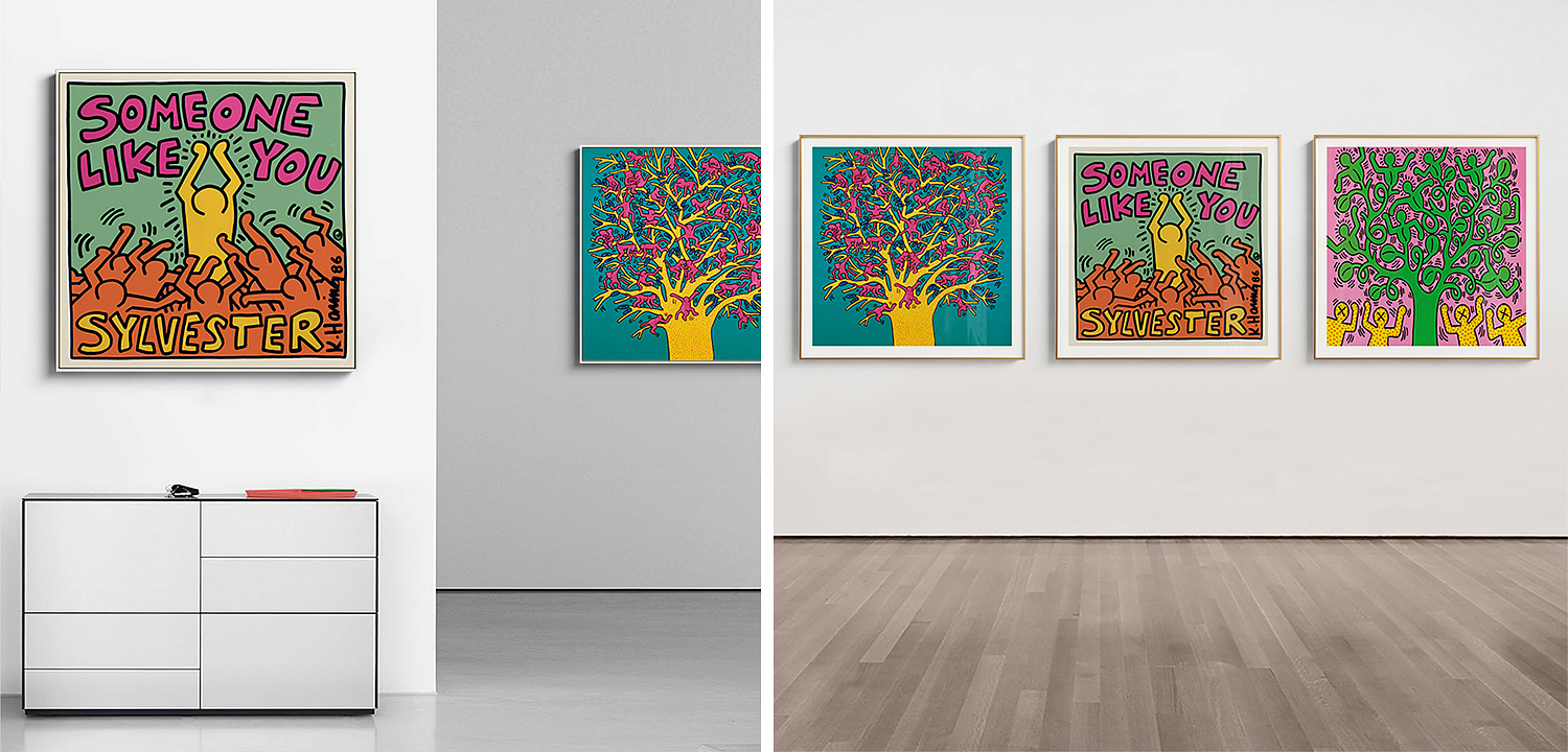Постер Keith Haring 2 Постер Keith Haring 2 - Loft-Concept в Липецке