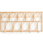 Настенная вешалка из ротанга Wila Wall Hanger L варинант исполнения - 3 | Loft Concept в Липецке