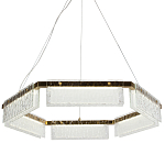 Светодиодная люстра с рельефным стеклом ICE GLASS 70 варинант исполнения - 1 | Loft Concept в Липецке