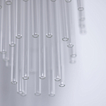 Бра с круглым основанием и длинными прозрачныи стеклянными трубками Nembus варинант исполнения - 6 | Loft Concept в Липецке