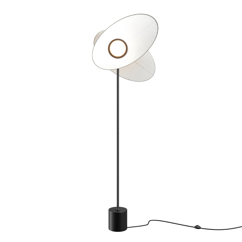 Напольный светильник Evolution 3000К 12Вт Черный Белый в Липецке | Loft Concept 