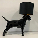 Лампа COLLECTION OF DOGS с абажуром Бультерьер варинант исполнения - 9 | Loft Concept в Липецке