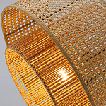 Подвесной светильник с абажуром из плтеного бамбука Light Inside the Cell варинант исполнения - 5 | Loft Concept в Липецке