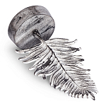 Статуэтка Metal Flowers античная платина варинант исполнения - 2 | Loft Concept в Липецке