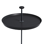 Pin журнальный столик чёрный из натурального дуба и бетона варинант исполнения - 1 | Loft Concept в Липецке