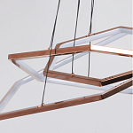 Люстра с 3-мя подвесами в виде шестиугольников Hexagon Horizontal варинант исполнения - 6 | Loft Concept в Липецке