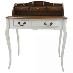 Стол-бюро из массива дерева Montmartre Provence White Desk