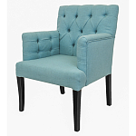 Кресло Addison Chic Armchair blue flax варинант исполнения - 3 | Loft Concept в Липецке