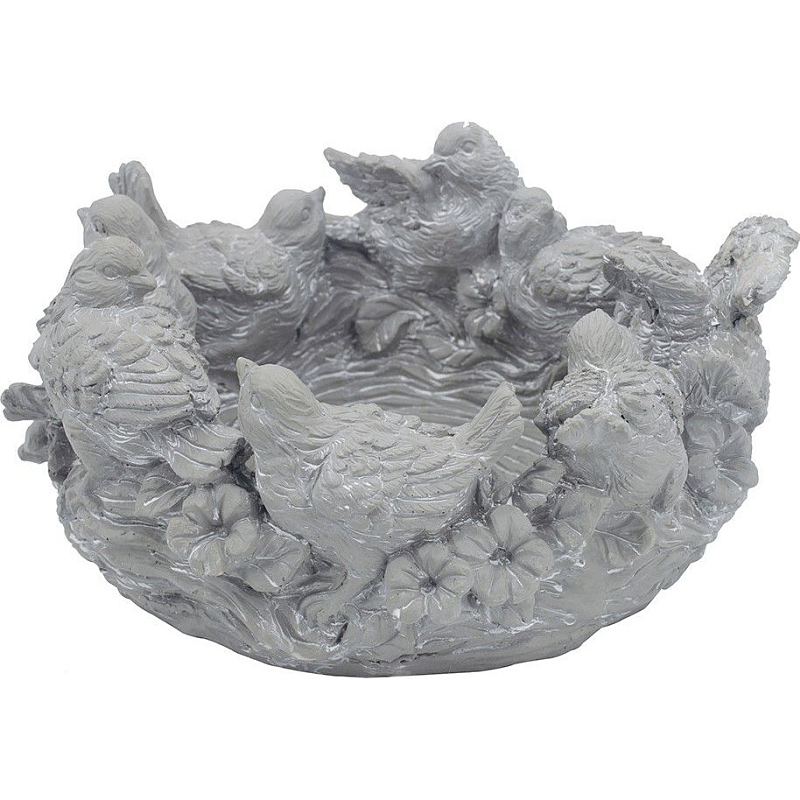 Кашпо A nest of birds Серый Кашпо A nest of birds Серый в Липецке | Loft Concept
