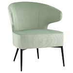 Современное мягкое кресло на металлических ножках Rakush Pistachio варинант исполнения - 1 | Loft Concept в Липецке