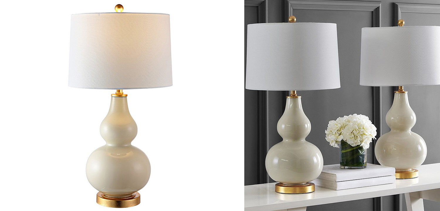 Настольная лампа Loraine Ivory Table lamp Настольная лампа Loraine Ivory Table lamp - Loft-Concept в Липецке