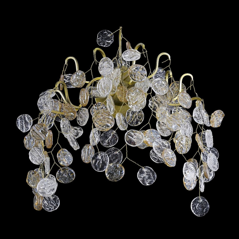 Бра FAIRYTREE Sconces Золотой Прозрачное Стекло Бра FAIRYTREE Sconces Золотой Прозрачное Стекло в Липецке | Loft Concept