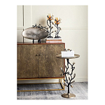 Столик приставной с основанием в виде гранатового дерева Pomegranate варинант исполнения - 2 | Loft Concept в Липецке