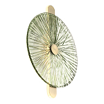 Бра с круглым стеклянным плафоном Gingham варинант исполнения - 5 | Loft Concept в Липецке