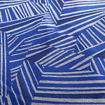 Мебельная ткань Жаккард синий принт 140 см T2-132 варинант исполнения - 1 | Loft Concept в Липецке