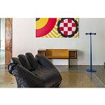 Дизайнерская скамейка  Canton  Beech and Black Bench варинант исполнения - 9 | Loft Concept в Липецке