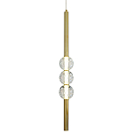 Подвесной светильник Celestin Spheres Brass Trio Hanging Lamp варинант исполнения - 1 | Loft Concept в Липецке
