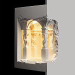 Встраиваемый в стену гипсовый светильник под покраску с колоннами и арками в античном стиле Antiquity Athena варинант исполнения - 1 | Loft Concept в Липецке