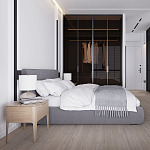 Тумба прикроватная с выдвижным ящиком из массива дуба Type oak варинант исполнения - 3 | Loft Concept в Липецке