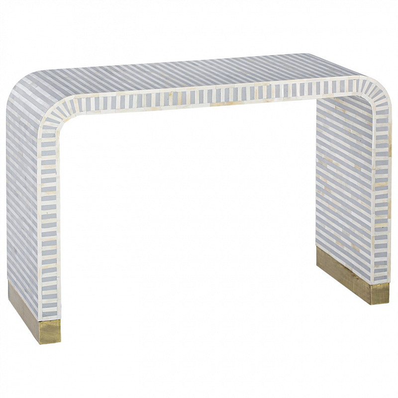 Beacon Console Table - Grey Серый Белый Beacon Console Table - Grey Серый Белый в Липецке | Loft Concept