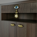 Комод Elsa Dreams Walnut Двухстворчатый  варинант исполнения - 6 | Loft Concept в Липецке