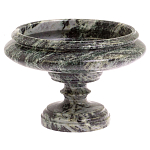 Фруктовница средняя из натурального камня Змеевик Шабровский Natural Stone Fruit Bowls варинант исполнения - 1 | Loft Concept в Липецке