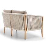 Дизайнерский уличный диван из массива дерева BOBOLI Sofa варинант исполнения - 5 | Loft Concept в Липецке