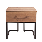 Тумба прикроватная с ящиком в стиле лофт Urban Style Space варинант исполнения - 3 | Loft Concept в Липецке