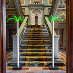 Дизайнерский торшер в виде пальмы Poltronova Sanremo Floor Lamp варинант исполнения - 8 | Loft Concept в Липецке