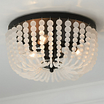 Потолочный светильник круглый с стеклянными бусинами Uniformity варинант исполнения - 2 | Loft Concept в Липецке