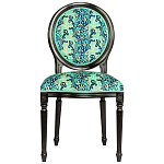 Стул из натурального бука Ikat Pattern бирюзовый варинант исполнения - 1 | Loft Concept в Липецке