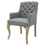 Кресло Mason Classical Armchair grey flax варинант исполнения - 3 | Loft Concept в Липецке