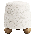 Пуф Wakonda ножки с деревянными шариками  варинант исполнения - 1 | Loft Concept в Липецке