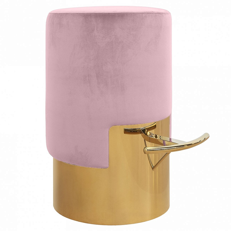 ELLA BAR STOOL Розовый Барный стул Золотой Розовый пастельный ELLA BAR STOOL Розовый Барный стул Золотой Розовый пастельный в Липецке | Loft Concept