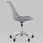 Офисный стул на металлическом основании EGGERY Grey пластик варинант исполнения - 2 | Loft Concept в Липецке